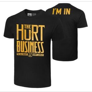 Men’s Bobby Lashley ''the Hurt Business'' Authentic T-Shirt
